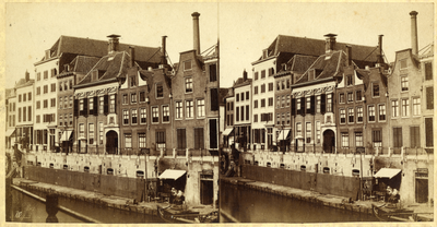 808267 Gezicht op de gebouwen van de Rijksmunt (Wijk C 128-131) te Utrecht.N.B. Het adres Wijk C 128-131 is in 1890 ...